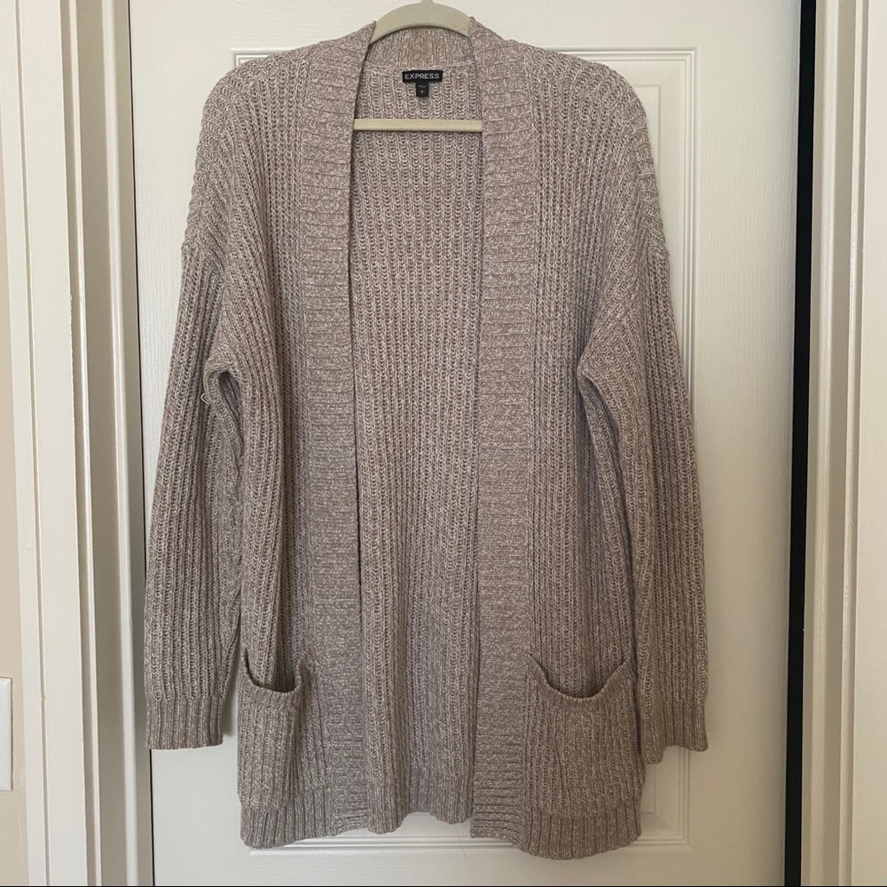 Express Beige Cardigan - Picture 7 of 12